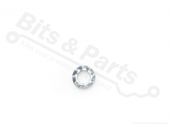 Ring M3 galvanized serrated 6x0.4mm